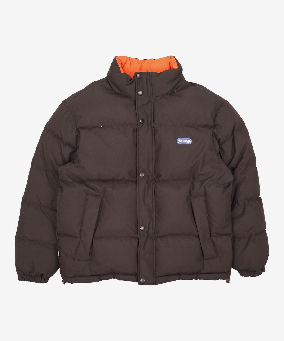 아웃도어 프로덕츠(OUTDOOR PRODUCTS) [세트상품] 리버시블 다운 자켓 + 아웃도어 스몰로고 후디 S