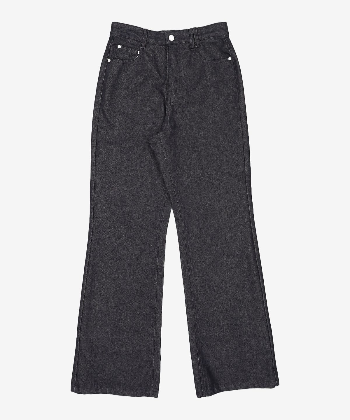 데케트(DECET) Loose Flared Jeans DCPT066Black 26