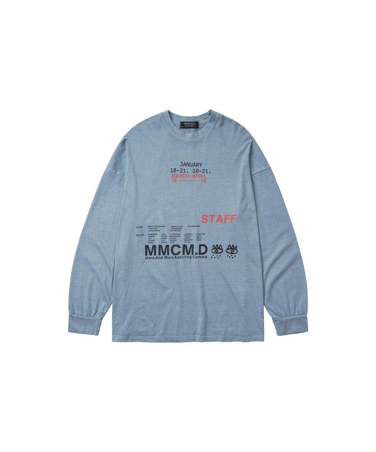 엠엠씨엠디(MMCMD) MM Typo N.01 Long Sleeve (2colors)