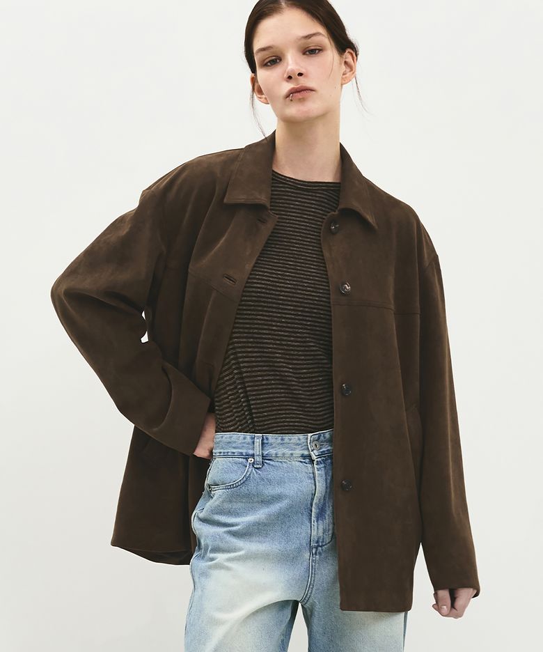 Sandy Suede Jacket Camel