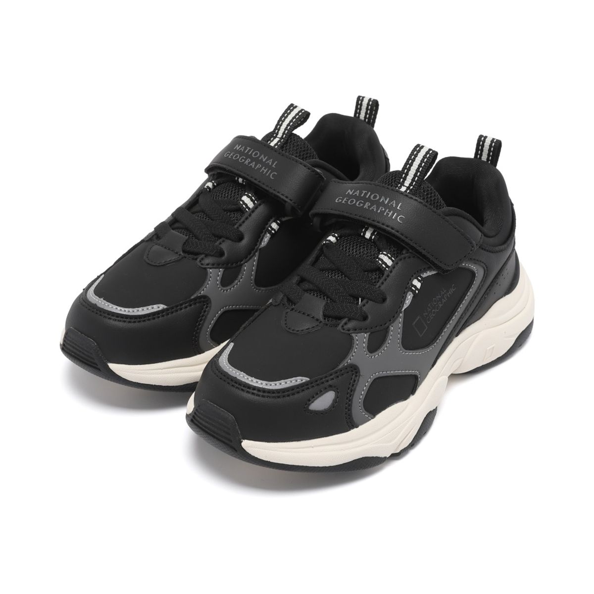 내셔널지오그래픽 키즈(NATIONAL GEOGRAPHIC KIDS) K263KJG310 하이킥 키즈 VC BLACK