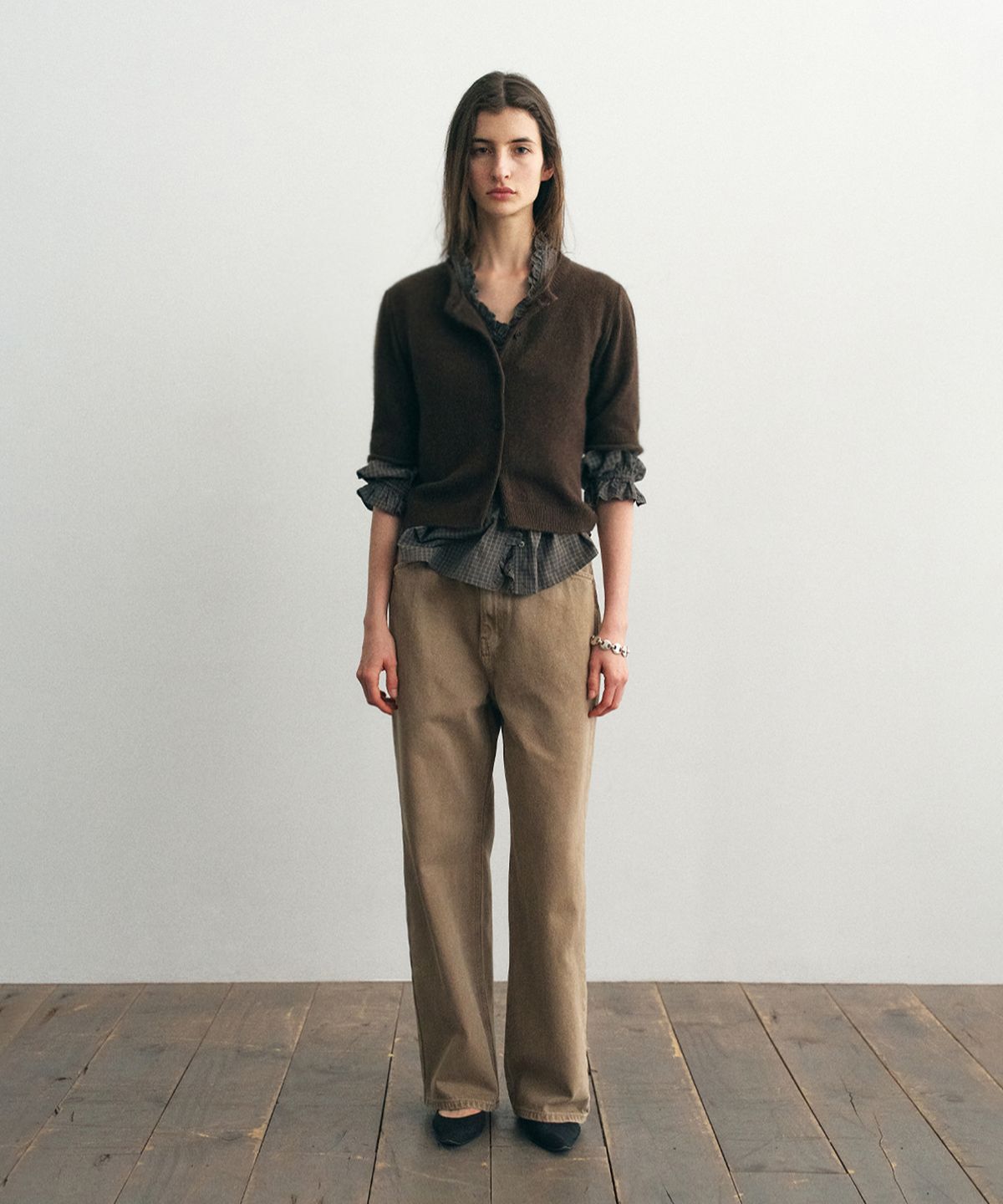 더 릴(THE LILLE) Fade Dyeing Denim_Beige