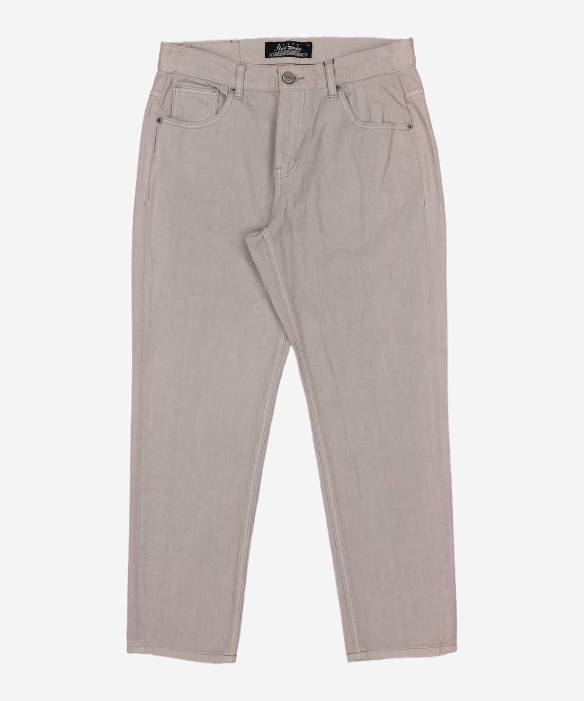 필드워커(FIELDWORKER) 그레이톤크롭테이퍼드데님 GREY TONE CROPPED TAPERED FIT DENIM L
