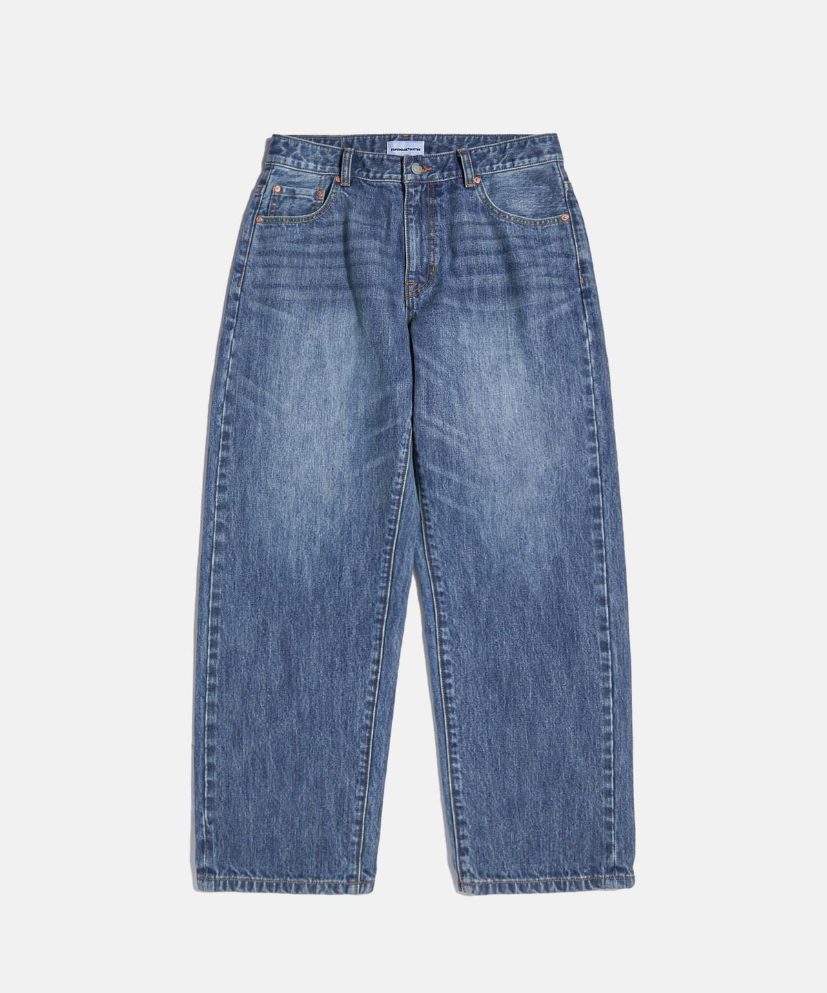 에스피오나지(ESPIONAGE) Selvedge (Straight) Denim Pants Faded Indigo
