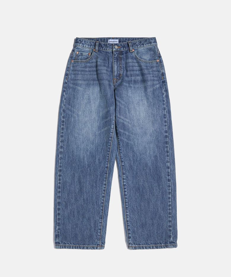 Selvedge (Straight) Denim Pants Faded Indigo