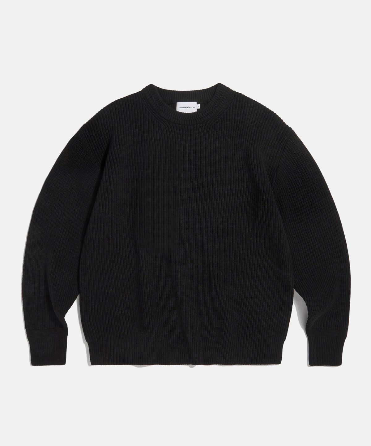 에스피오나지(ESPIONAGE) Miller Knit Sweater Black