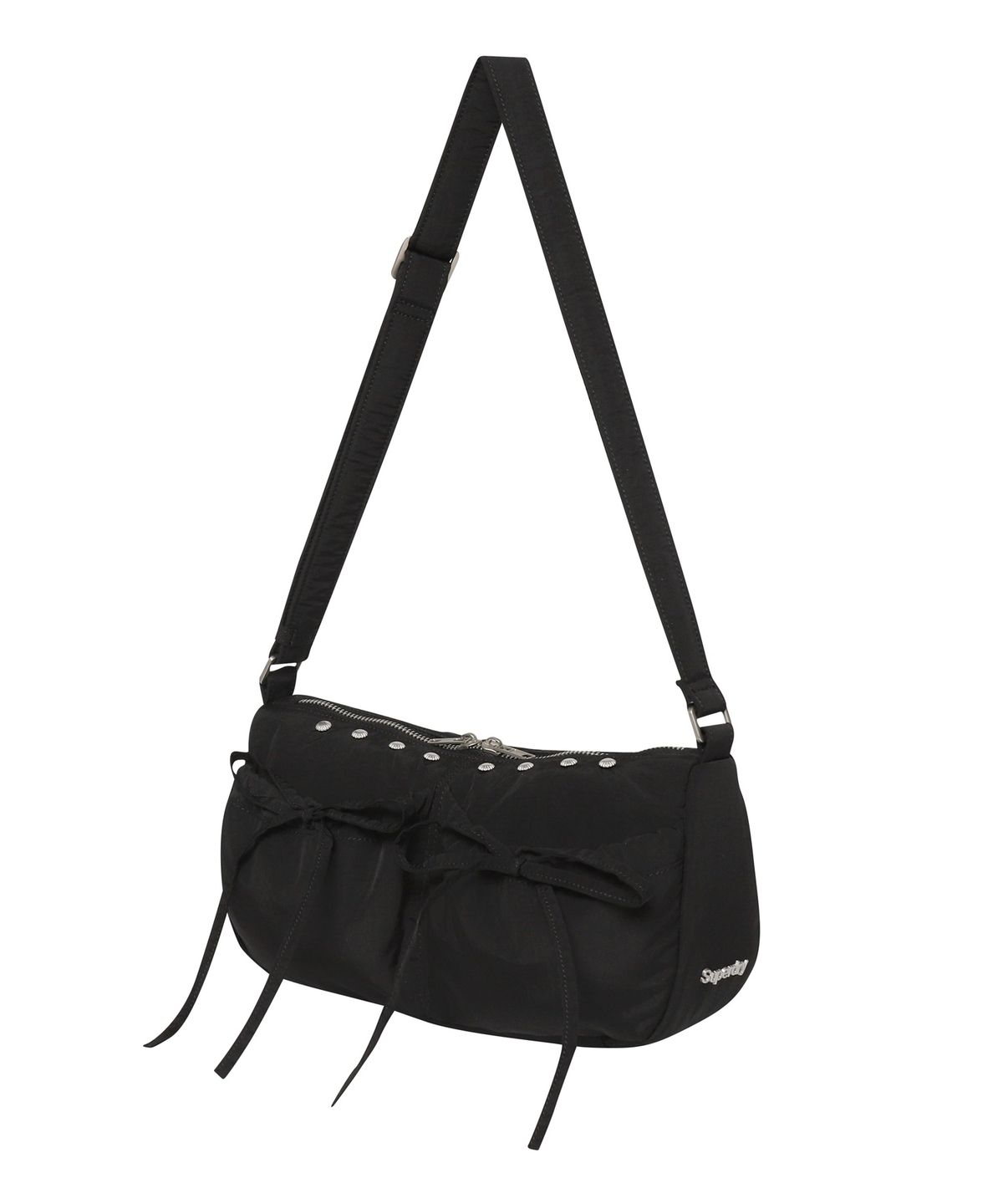 슈퍼드라이(SUPERDRY) 우먼스 셔링 보우백 블랙 SDFGXDQ05BLK