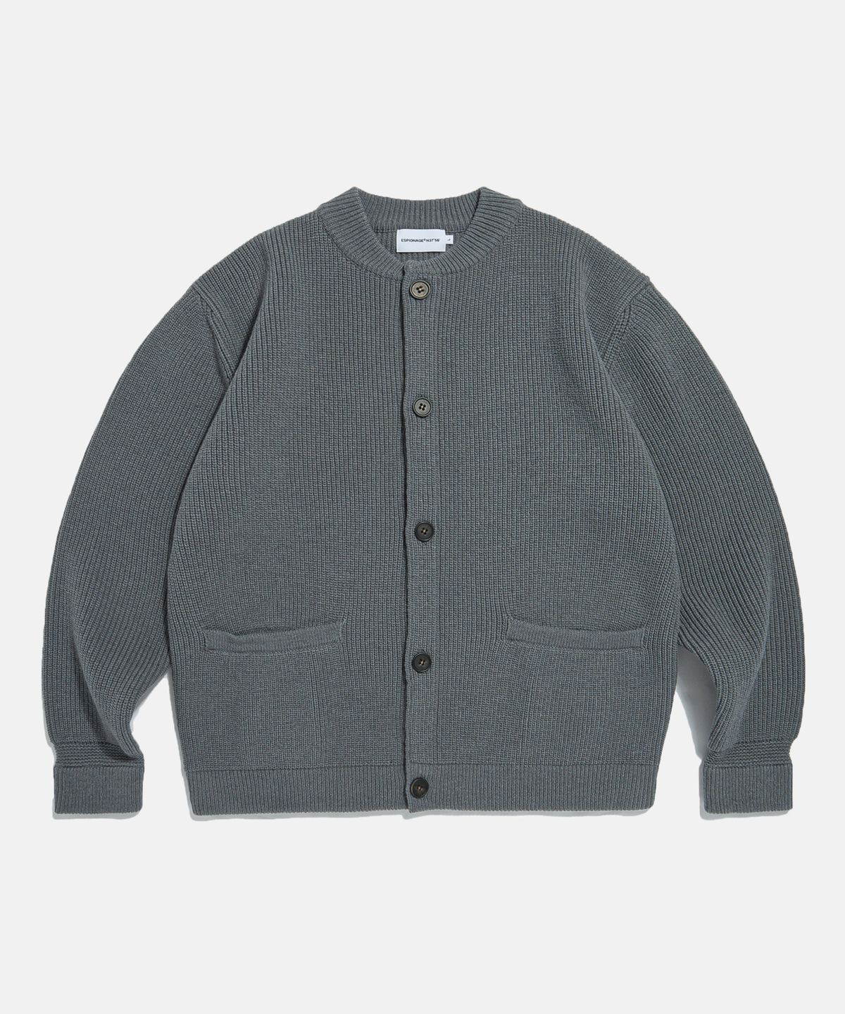 에스피오나지(ESPIONAGE) Miller Heavyweight Cardigan Asphalt