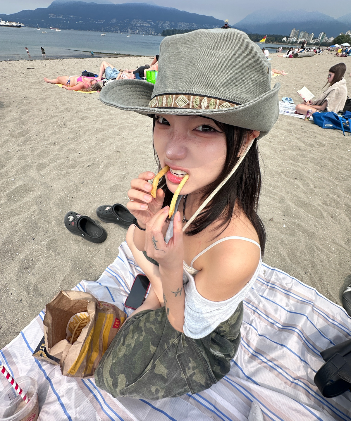 마스컴퍼니(MASCOMPANY) Aztec boonie hat - Khaki