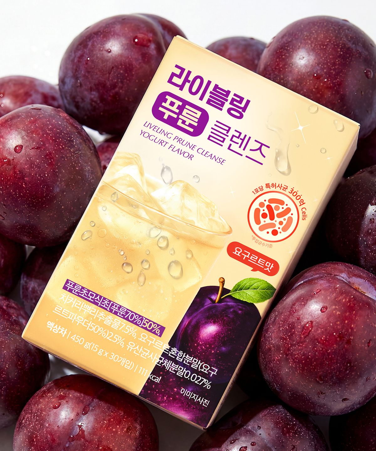 라이블링(LIVELING) 푸룬 클렌즈 요구르트맛 (15g * 30포)