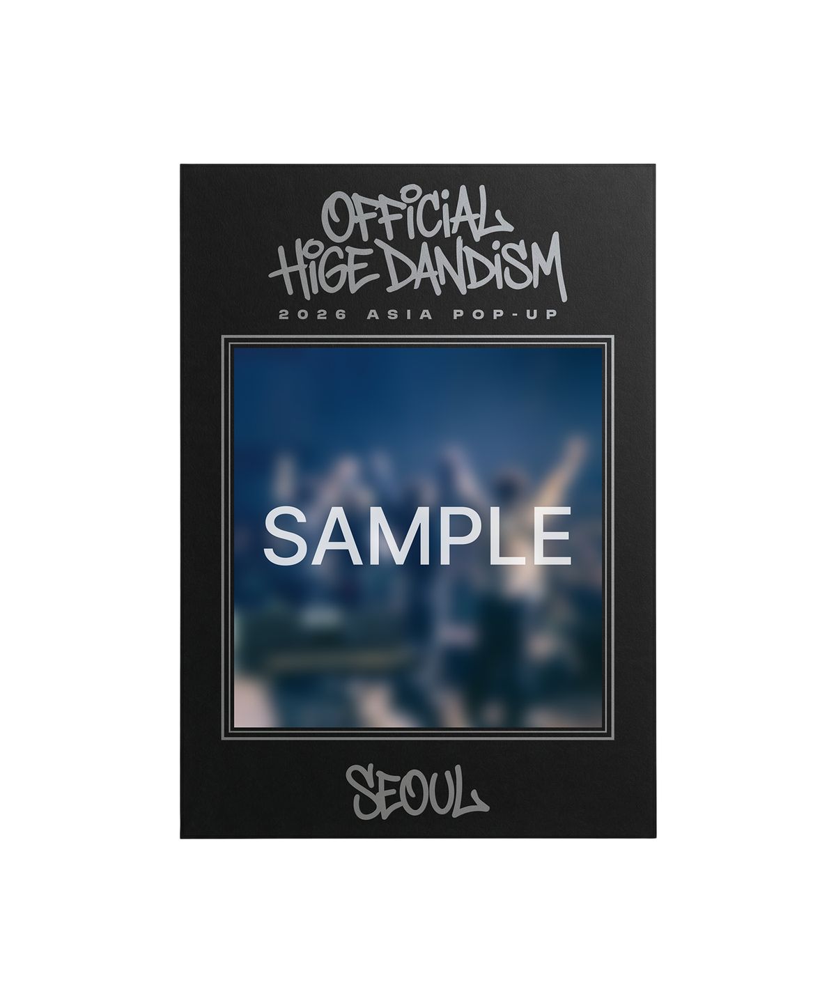 오피셜히게단디즘(OFFICIAL HIGE DANDISM) [HGDN] CITY EDITION POSTER_SEOUL