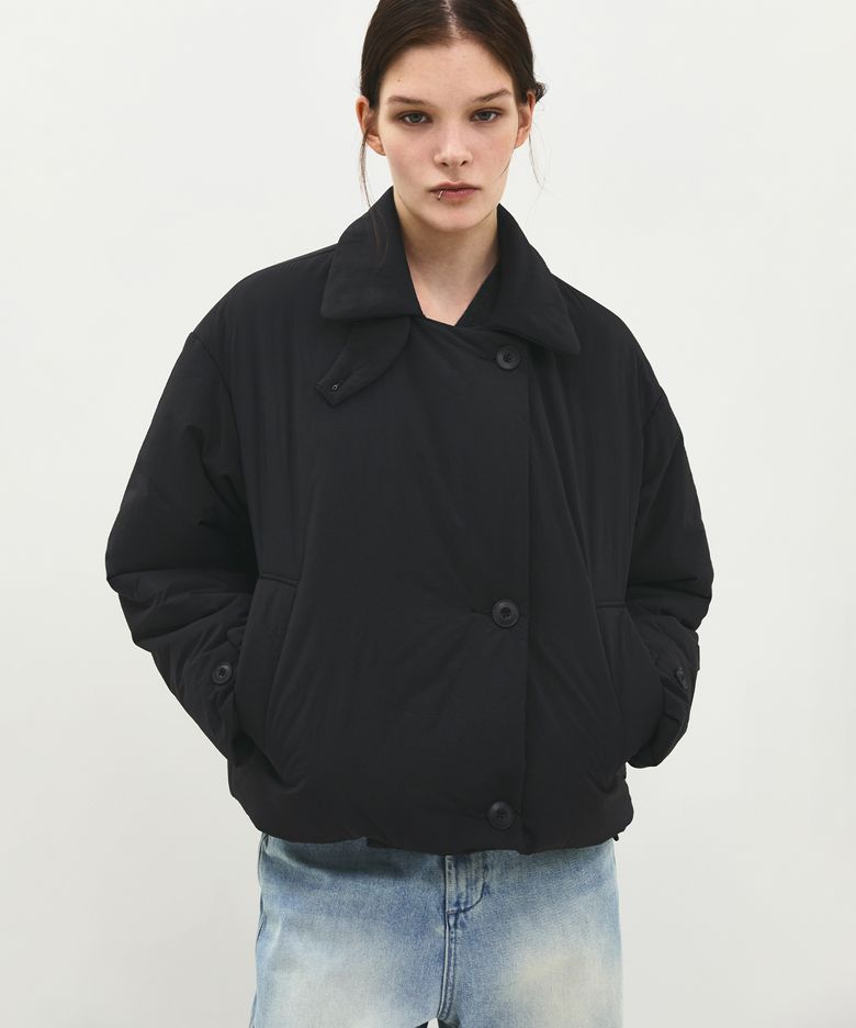Cushy Double Jacket (Insulation) Crow