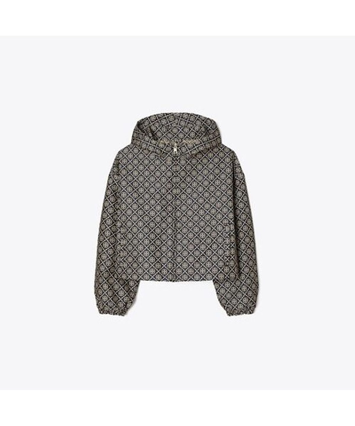 토리버치(TORYBURCH) 티 모노그램 자카드 재킷 - 토리 네이비 티 모노그램 스몰 스포트