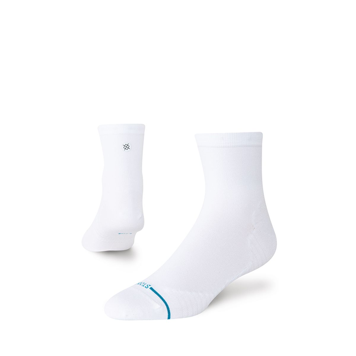 스탠스(STANCE) [UNISEX] 솔리드 UL 쿼터 화이트 STC-A318A26SOL-WHT