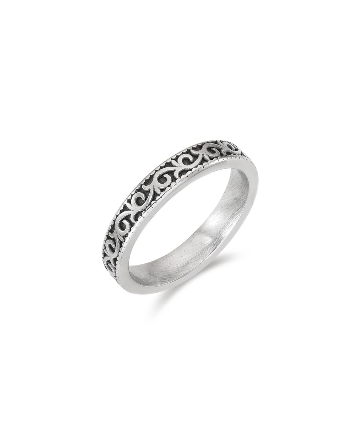 세인트스코트런던(ST.SCOTT LONDON) Arno Steel Ring / STJ-SR2013