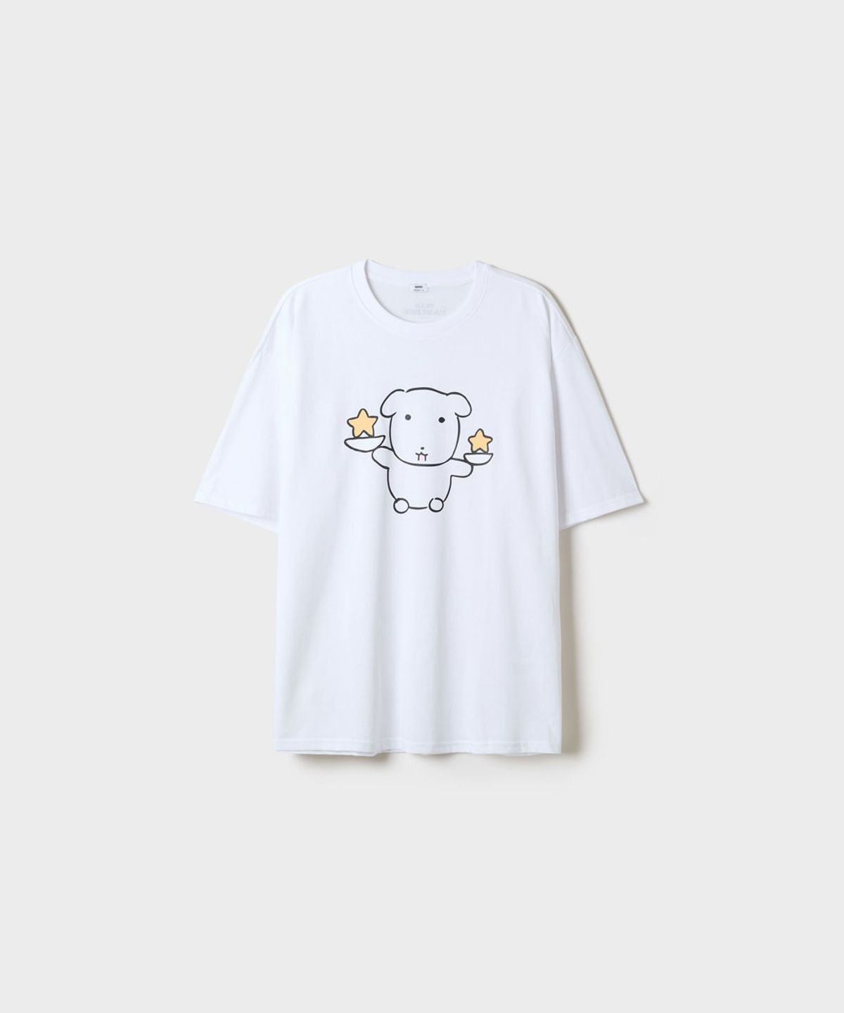 스파오(SPAO) [가나디] 별자리 반팔 티셔츠(Silver)_SPRLG49U01
