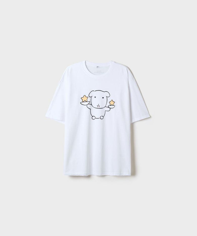 [가나디] 별자리 반팔 티셔츠(Silver)_SPRLG49U01