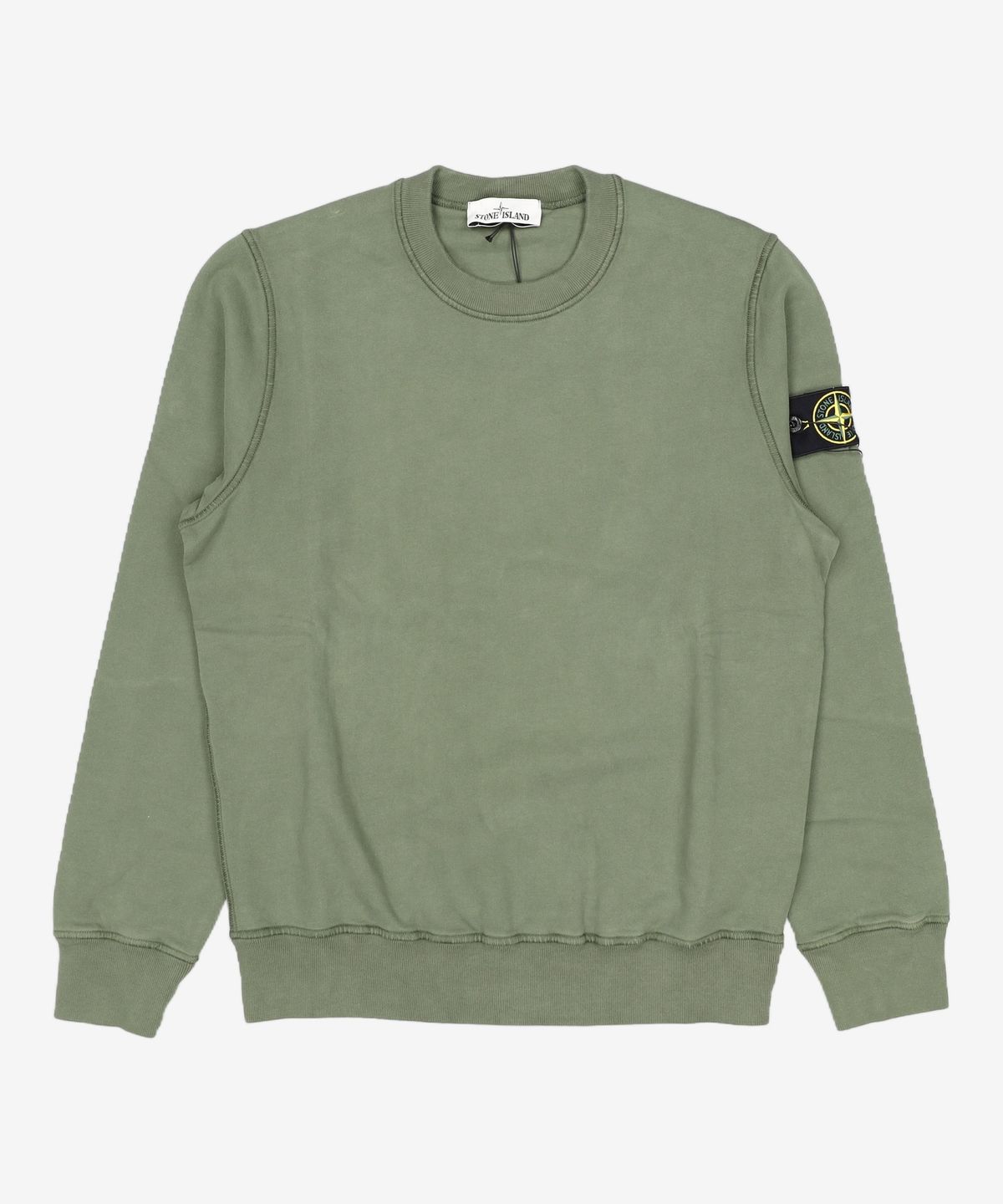 스톤아일랜드(STONE ISLAND) 크루넥 스웨트셔츠 751563020 V0001 WHITE S