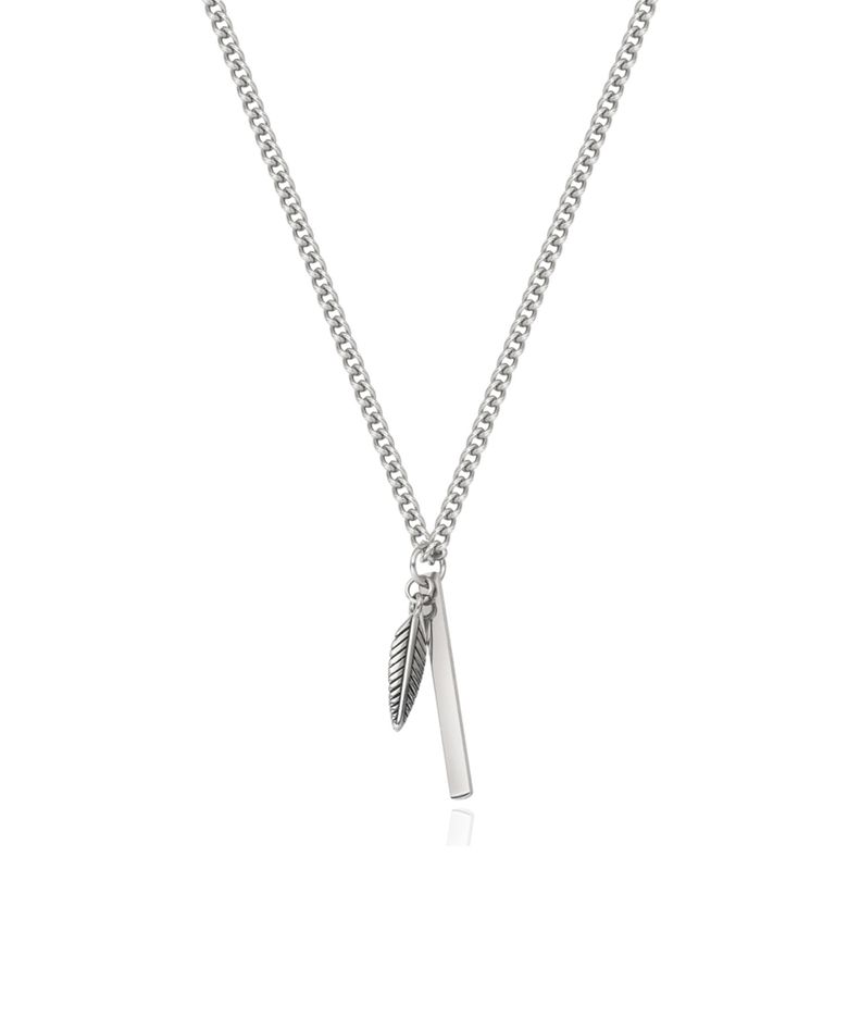 Feather Bar Necklace / STJ-SN2056