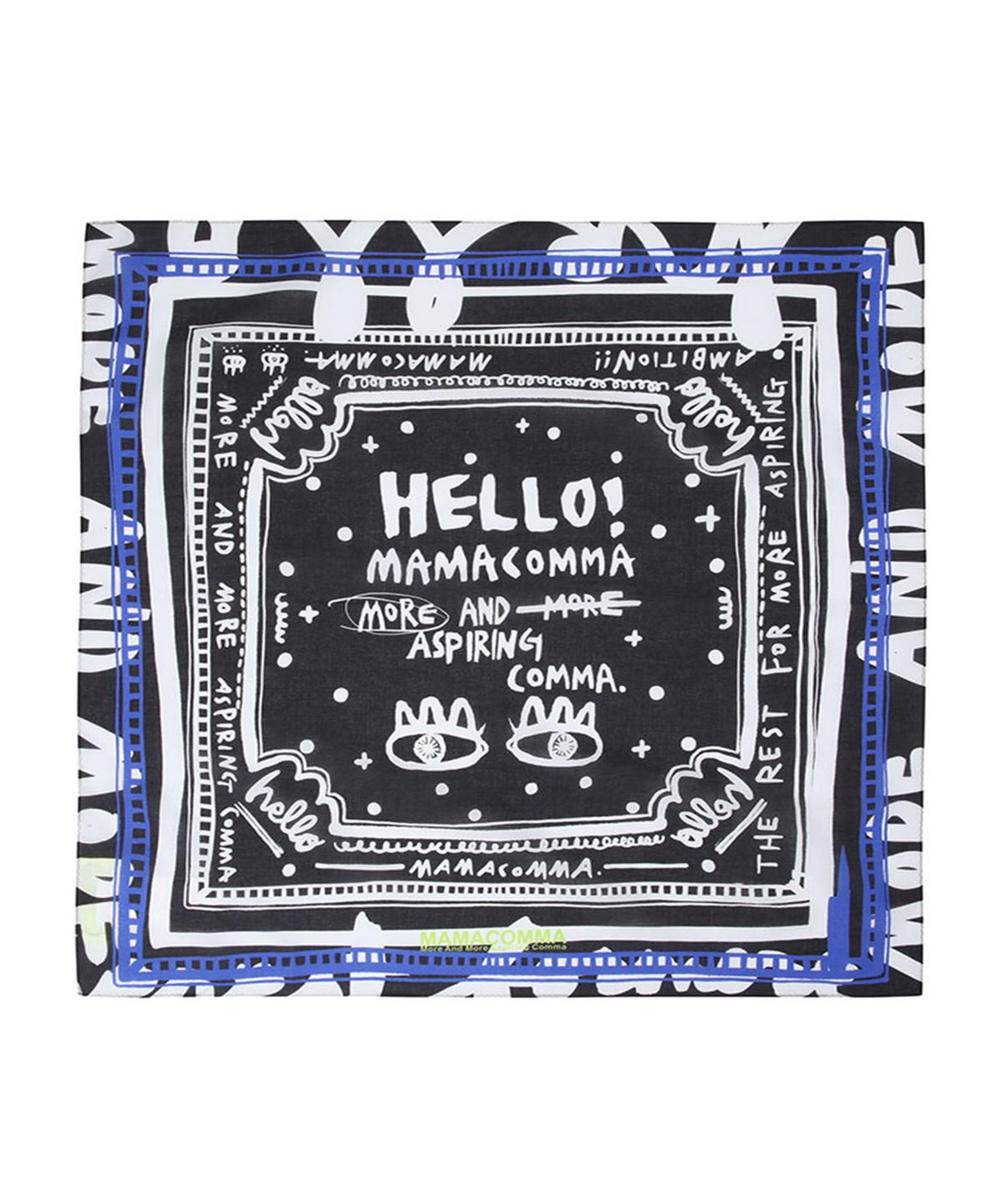 엠엠씨엠디(MMCMD) SCARF SERIES : MM LETTERING NY