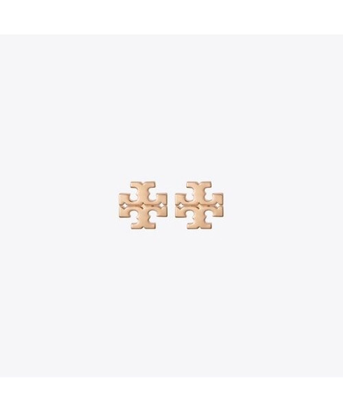 토리버치(TORYBURCH) 아이콘 스터드 이어링 - 로즈 골드