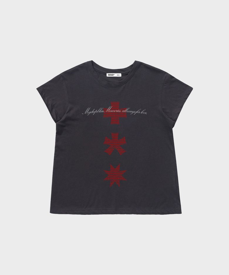(W)MM ALWAYS FOR LOVE T-SHIRTS (CHARCOAL)