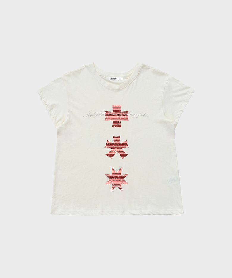 (W)MM ALWAYS FOR LOVE T-SHIRTS (CREAM)
