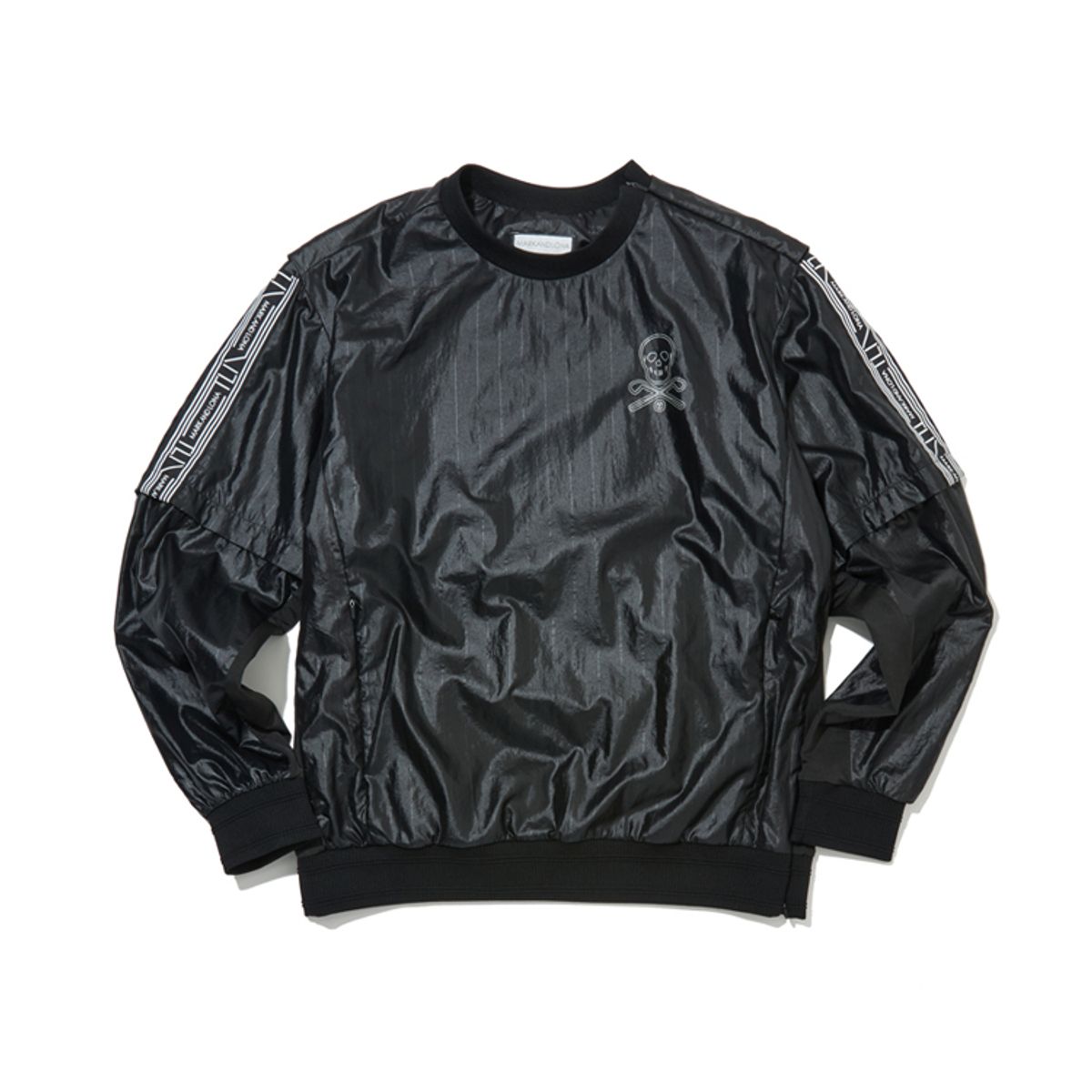 마크앤로나(MARK&LONA) M T-LINE DETACHABLE WOVEN CREW LS3XC71M