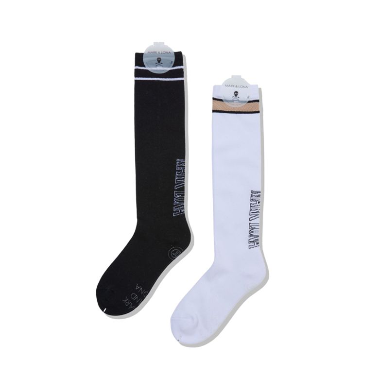 W T-LINE BACK LOGO KNEE SOCKS LS3YS72F