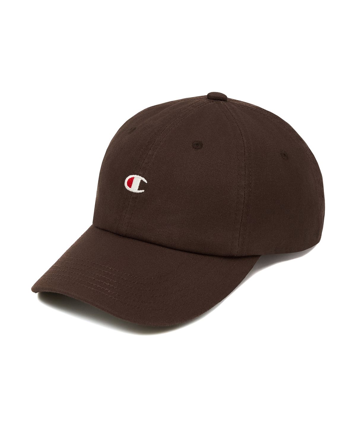 챔피온(CHAMPION) C로고 트윌 코튼 볼캡 Brown