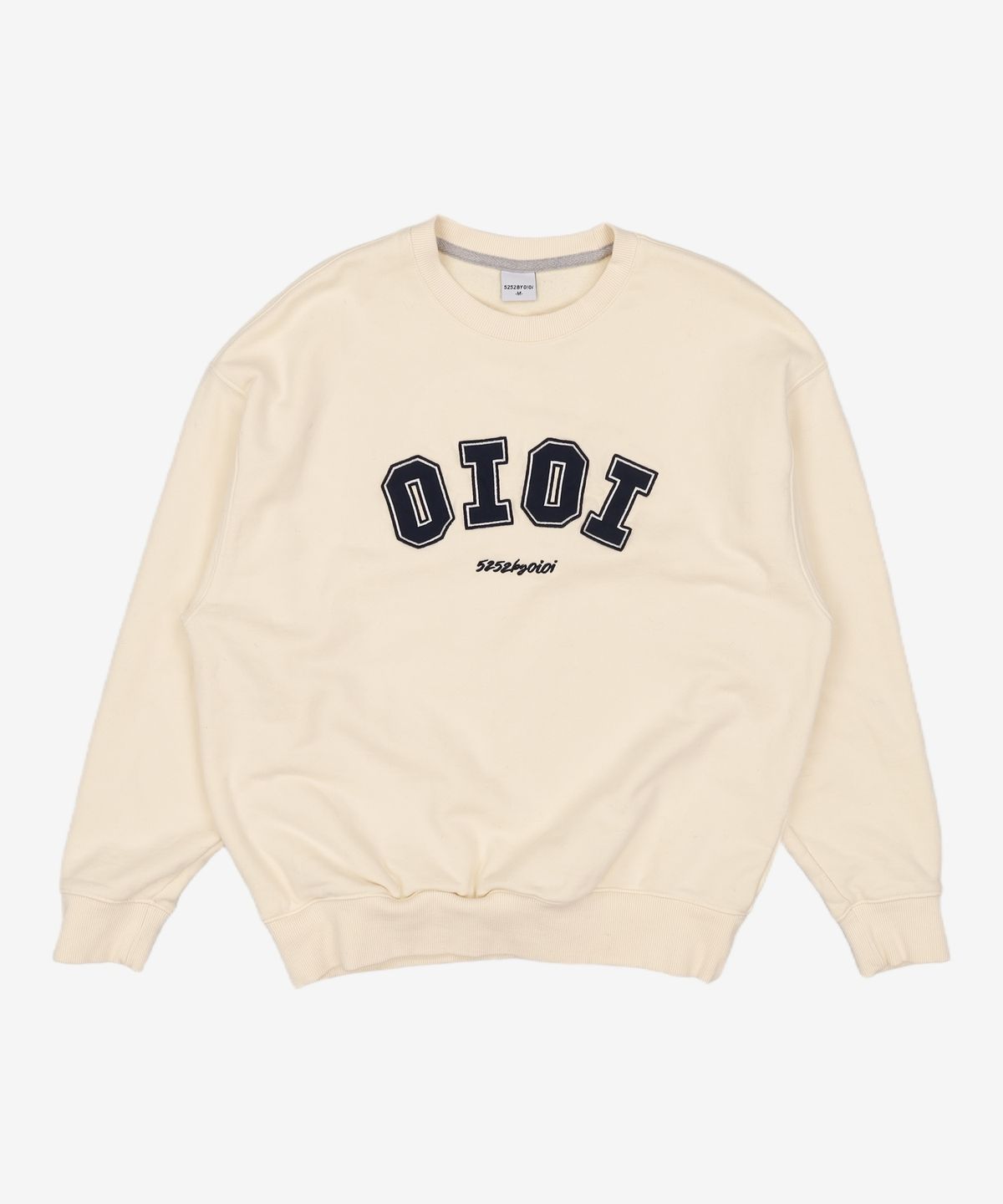 오아이오아이 컬렉션(OIOI COLLECTION) SIGNATURE SWEATSHIRTS [CREAM] M