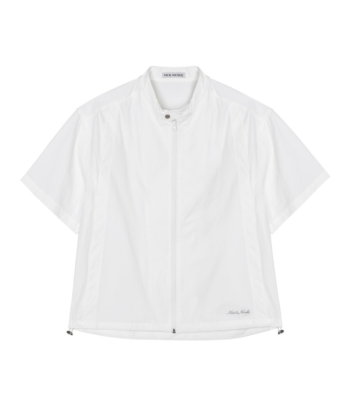닉앤니콜(NICK&NICOLE) STAND SHORT WINDBREAKER_IVORY