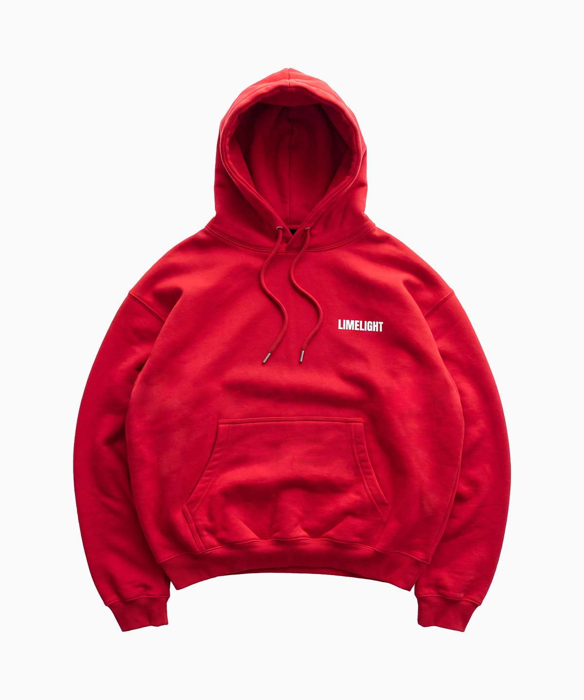 라임라잇 어패럴(LIMELIGHT APPAREL) 라임라잇 스탠다드 후디 (레드/화이트)