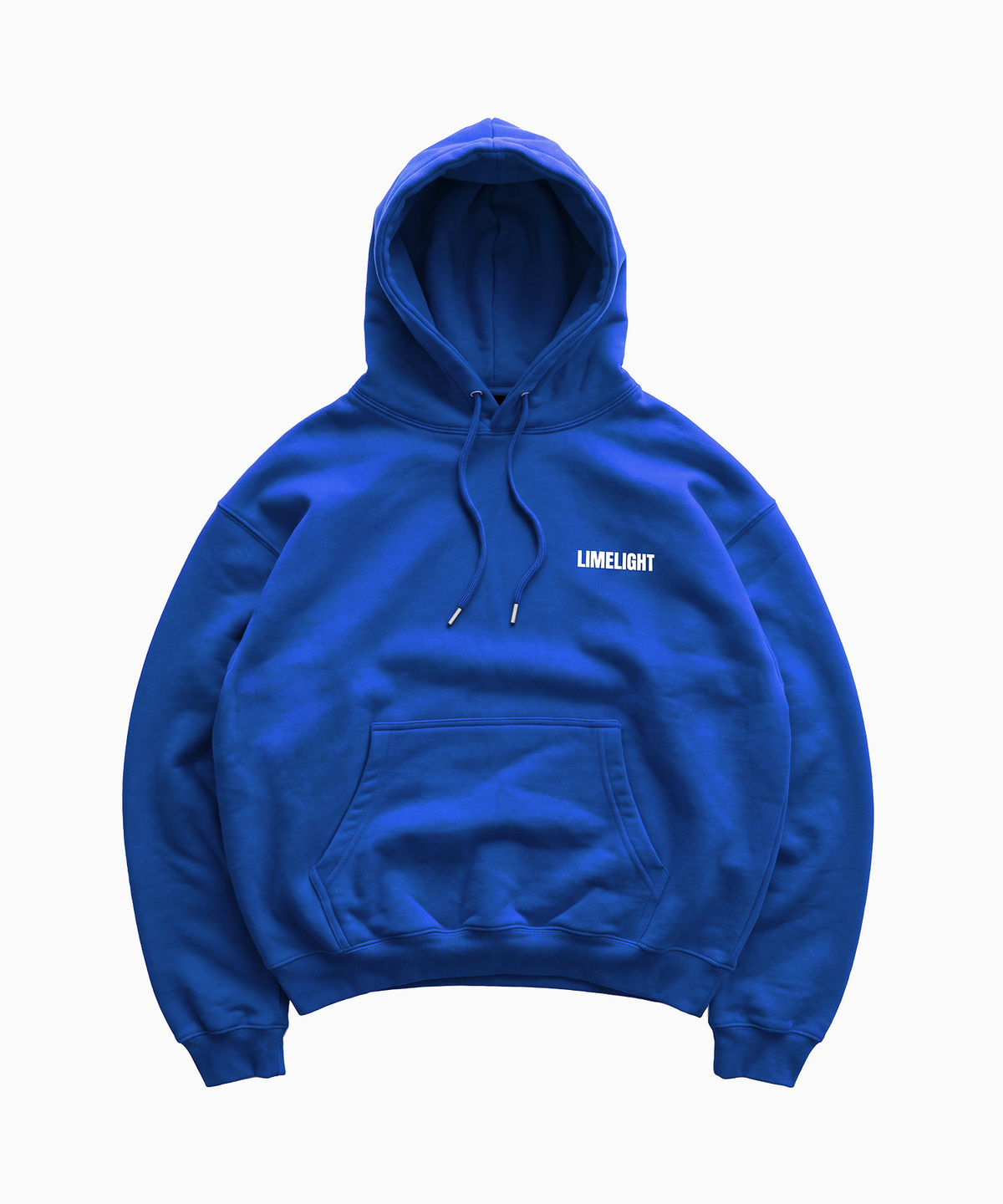 라임라잇 어패럴(LIMELIGHT APPAREL) 라임라잇 스탠다드 후디 (블루/화이트)