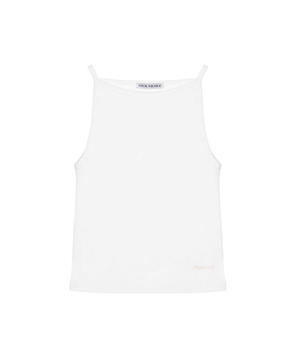 닉앤니콜(NICK&NICOLE) BOAT NECK SLEEVELESS TOP_IVORY