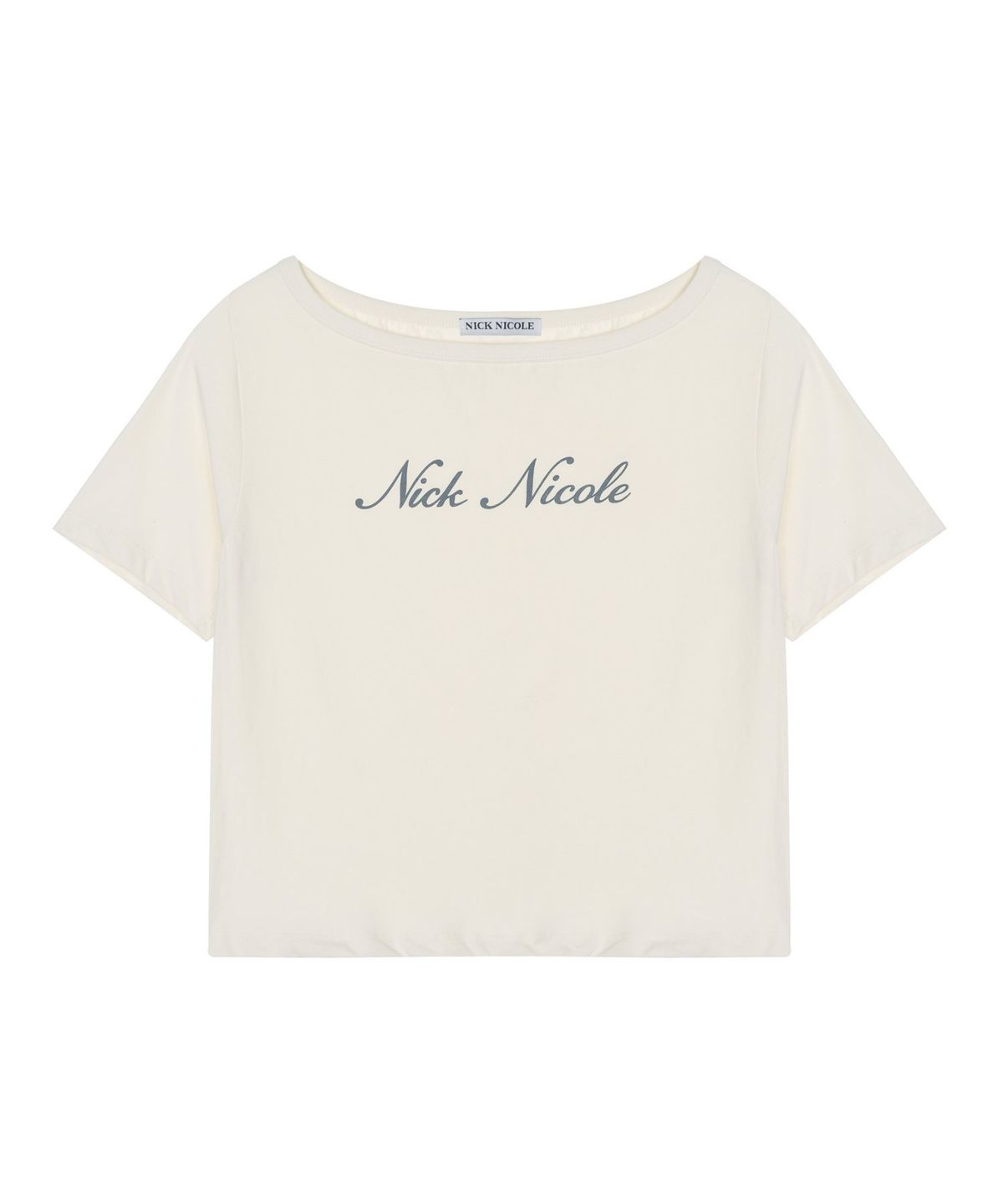 닉앤니콜(NICK&NICOLE) NICOLE OFF SHOULDER TOP_CREAM