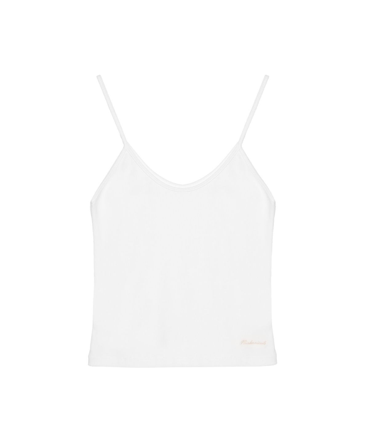 닉앤니콜(NICK&NICOLE) RIB CAMISOLE TOP_IVORY