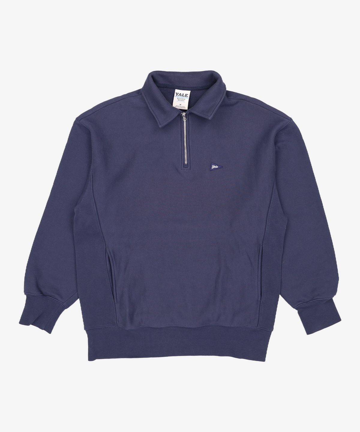 예일(YALE) REVERSE WEAVE PK CREWNECK NAVY M