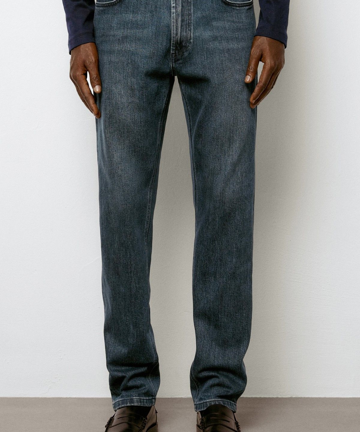 마시모두띠(MASSIMO DUTTI) 엔자이매틱 테이퍼드 핏 진