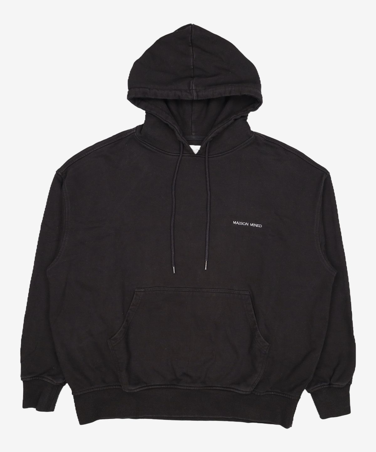 메종미네드(MAISON MINED) BUTTERFLY EFFECT HOODIE BLACK L