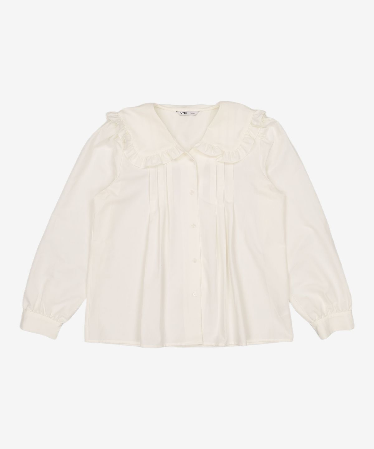 미쏘(MIXXO) 프릴 빅카라 블라우스 MIWBLAV28G L