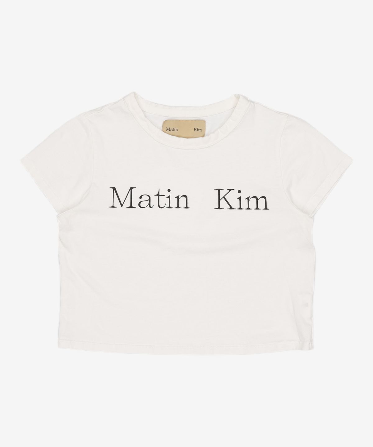 마뗑킴(MATIN KIM) 반소매 티셔츠 FREE