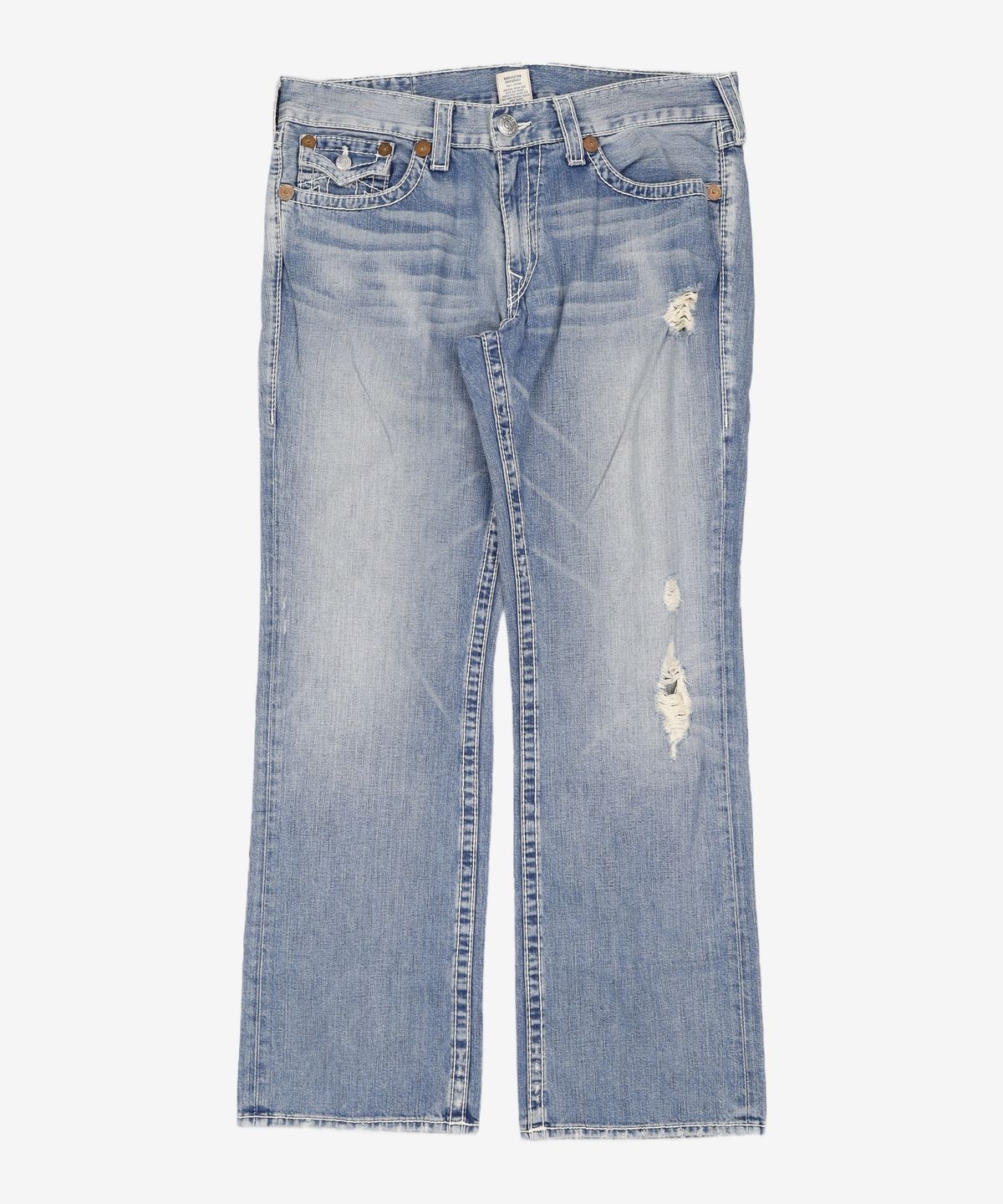 트루릴리젼(TRUERELIGION) 청/데님 팬츠 38