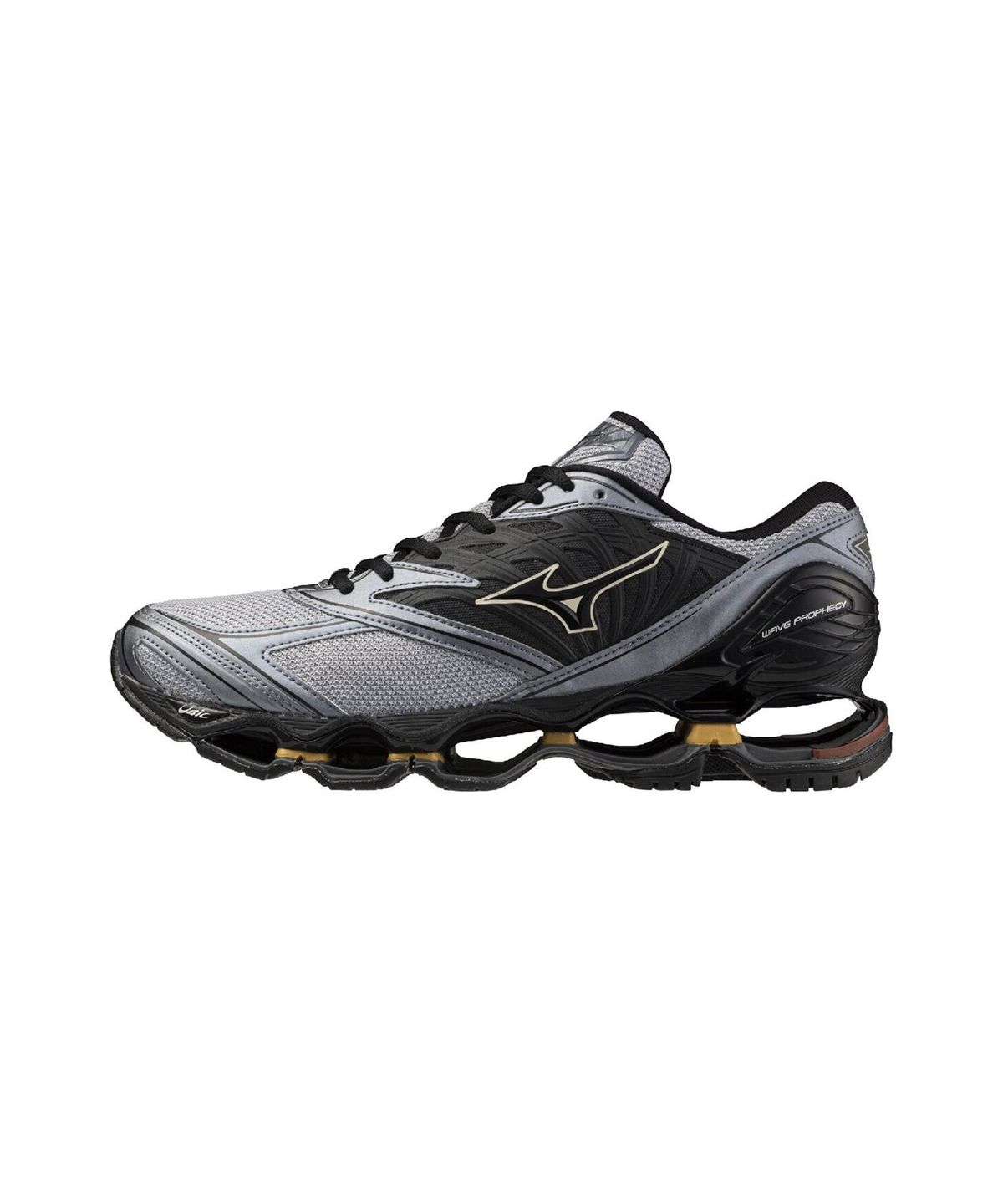 미즈노(MIZUNO) (공용) 웨이브 프로페시 LS - 얼티밋 그레이:섬머 샌드:하비스트 골드 / D1GA333713
