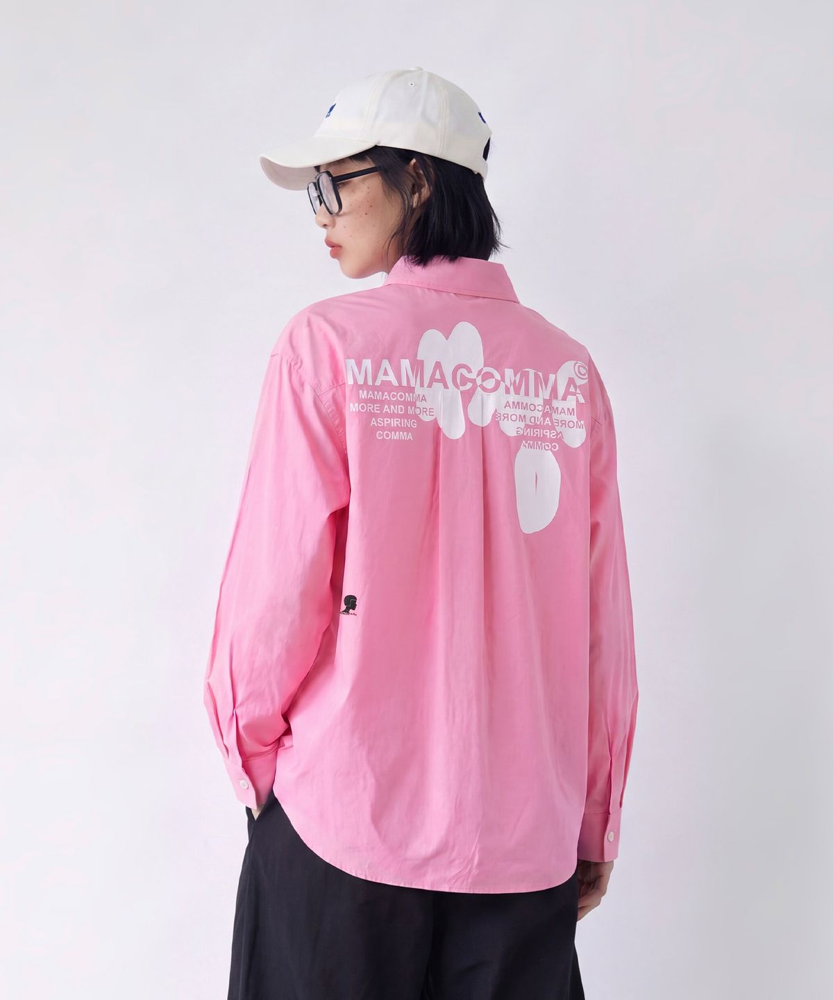 엠엠씨엠디(MMCMD) MM Drawing N.03 Oversized Shirt PK