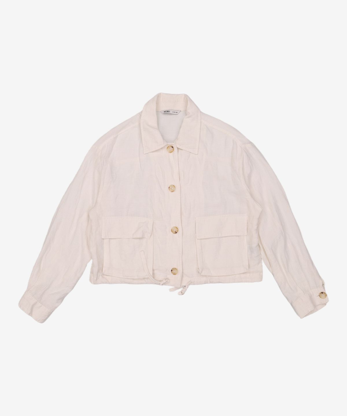 미쏘(MIXXO) 아웃포켓 스트링 점퍼 MIWJJC515G M
