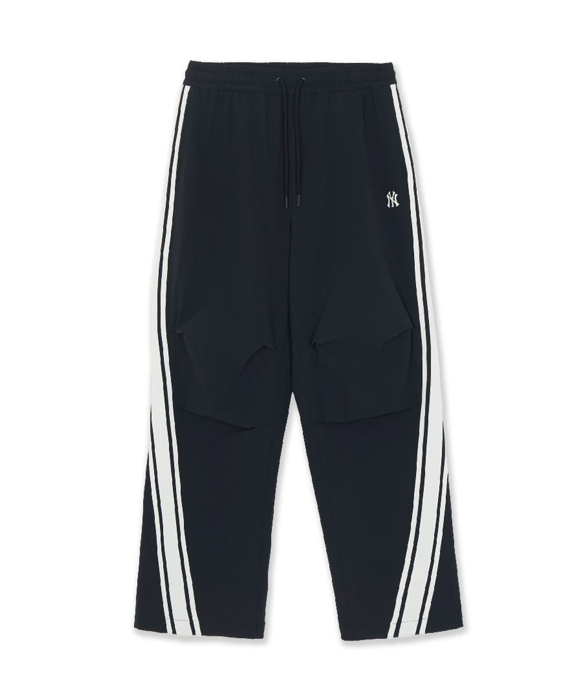 엠엘비(MLB) 바시티 스포티브 커브라인 와이드 팬츠 NY (Black)