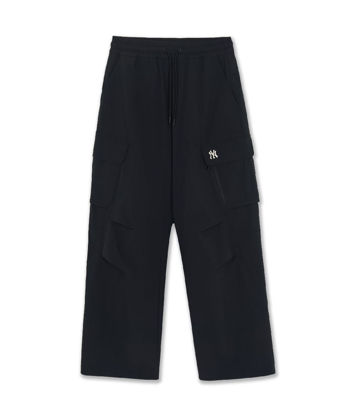엠엘비(MLB) 고프코어 파라슈트 카고 와이드 팬츠 NY (Black)