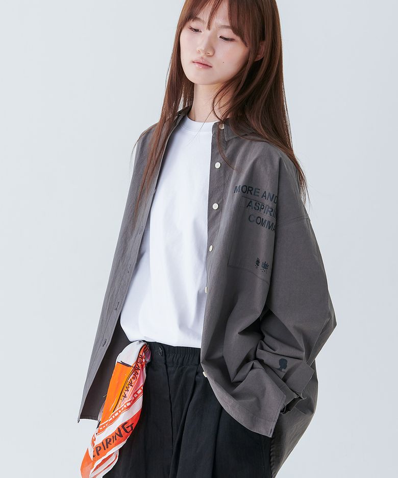 MM Drawing N.03 Oversized Shirt CH