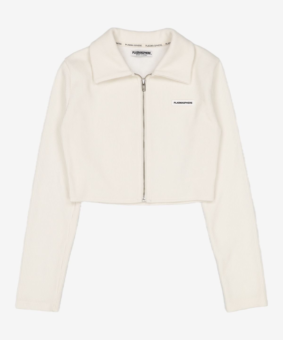 플라즈마스페어(PLASMA SPHERE) 21fw Zip Shirt[Cream] FREE